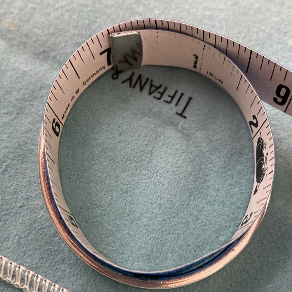Tiffany sterling bangle bracelet - Picture 7 of 16